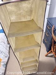 MaxSold Auction: Beige Non-Woven 6-Shelf Hanging Closet Organizer - King (Ontario, Canada) SELLER MANAGED Moving Online Auction - Wells Orchard Crescent
