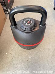 MaxSold Auction: Bowflex Adjustable Kettlebell 8–40 lb Black/Red - King (Ontario, Canada) SELLER MANAGED Moving Online Auction - Wells Orchard Crescent