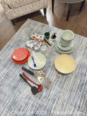 MaxSold Auction: Light Green Celadon Ceramic Dinnerware & Kitchenware Lot (20+ pcs) - King (Ontario, Canada) SELLER MANAGED Moving Online Auction - Wells Orchard Crescent