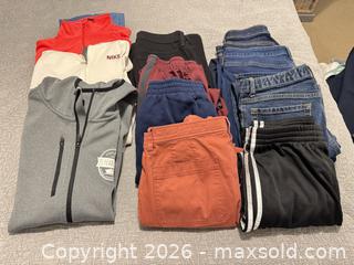 MaxSold Auction: Lot of 10 Mixed Hoodies, Sweatpants & Jeans - King (Ontario, Canada) SELLER MANAGED Moving Online Auction - Wells Orchard Crescent