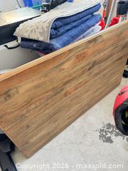 MaxSold Auction: Solid Wood Large Table Top with White Legs and Hardware - King (Ontario, Canada) SELLER MANAGED Moving Online Auction - Wells Orchard Crescent