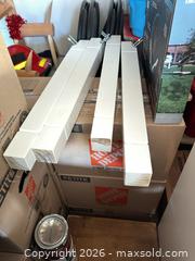 MaxSold Auction: Solid Wood Large Table Top with White Legs and Hardware - King (Ontario, Canada) SELLER MANAGED Moving Online Auction - Wells Orchard Crescent