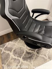 MaxSold Auction: X Rocker Black PU Leather Gaming Chair with Armrests - King (Ontario, Canada) SELLER MANAGED Moving Online Auction - Wells Orchard Crescent