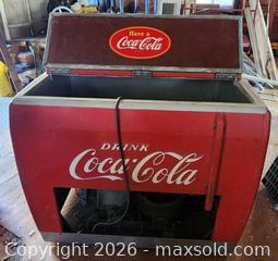 MaxSold Auction: Antique Coke cooler - Delta (Ontario, Canada) SELLER MANAGED Downsizing Online Auction - King Street (STORAGE)
