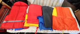 MaxSold Auction: Life jackets #1 - Delta (Ontario, Canada) SELLER MANAGED Downsizing Online Auction - King Street (STORAGE)