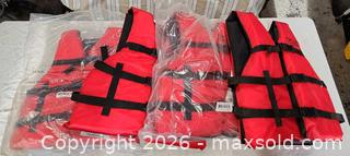 MaxSold Auction: Life jackets #4 - Delta (Ontario, Canada) SELLER MANAGED Downsizing Online Auction - King Street (STORAGE)