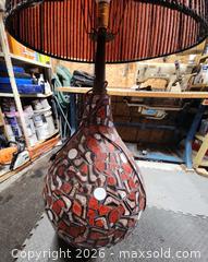 MaxSold Auction: Maurice Chalvignac mid century modern ceramic floor lamp - Delta (Ontario, Canada) SELLER MANAGED Downsizing Online Auction - King Street (STORAGE)