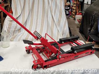 MaxSold Auction: Motorcycle Jack - Delta (Ontario, Canada) SELLER MANAGED Downsizing Online Auction - King Street (STORAGE)
