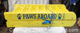 MaxSold Auction: Paws aboard dog ladder - Delta (Ontario, Canada) SELLER MANAGED Downsizing Online Auction - King Street (STORAGE)