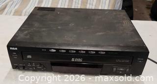MaxSold Auction: RCA 5 disc CD player - Delta (Ontario, Canada) SELLER MANAGED Downsizing Online Auction - King Street (STORAGE)