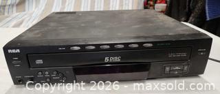 MaxSold Auction: RCA 5 disc CD player - Delta (Ontario, Canada) SELLER MANAGED Downsizing Online Auction - King Street (STORAGE)
