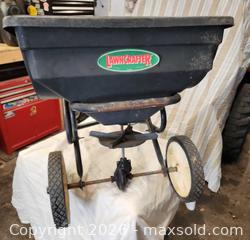 MaxSold Auction: Tow behind spreader - Delta (Ontario, Canada) SELLER MANAGED Downsizing Online Auction - King Street (STORAGE)