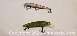 MaxSold Auction: 2 LARGE FISHING LURES  SWIM BAIT - Rockaway (New Jersey, USA) SELLER MANAGED Downsizing Online Auction - Miami Trail