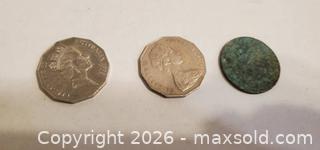 MaxSold Auction: 3 INTERNATIONAL COINS   - Rockaway (New Jersey, USA) SELLER MANAGED Downsizing Online Auction - Miami Trail