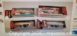 MaxSold Auction: (4) Rapala Fishing Lures New in boxes - Rockaway (New Jersey, USA) SELLER MANAGED Downsizing Online Auction - Miami Trail
