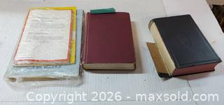 MaxSold Auction: (4) RELIGIOUS BOOKS(2) (2) RELIGIOUS BOOKS HARDCOVER RED SIDDUR TIFERETH DAVID BROWN PRAYERS DAILY -STERN - Rockaway (New Jersey, USA) SELLER MANAGED Downsizing Online Auction - Miami Trail