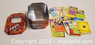 MaxSold Auction: POKEMON CARDS IN COLLECTOR TIN  - Rockaway (New Jersey, USA) SELLER MANAGED Downsizing Online Auction - Miami Trail