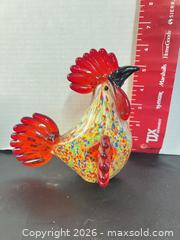 MaxSold Auction: Art Glass, Citrine Chips, Geode, Selinite Horn, Rooster Art Glass, Glass Bird - Maricopa (Arizona, USA) SELLER MANAGED Downsizing Online Auction - N Tammy Street