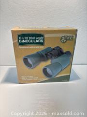 MaxSold Auction: 10x50 Green Binoculars - San Jose (California, USA) SELLER MANAGED Downsizing Online Auction -  Topaz Avenue (STORAGE)