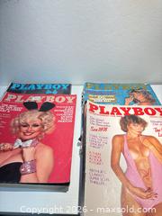 MaxSold Auction: 1970s Playboy Magazines Lot (10+) - San Jose (California, USA) SELLER MANAGED Downsizing Online Auction -  Topaz Avenue (STORAGE)