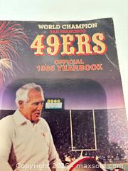 MaxSold Auction: 1985 San Francisco 49ers Yearbook/magazine(Softcover) - San Jose (California, USA) SELLER MANAGED Downsizing Online Auction -  Topaz Avenue (STORAGE)