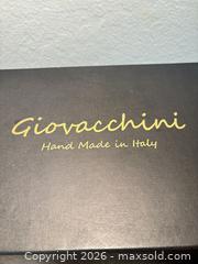 MaxSold Auction: Giovacchini Leather Dress Shoes, Size 9.5 D, Made in Italy hand made - San Jose (California, USA) SELLER MANAGED Downsizing Online Auction -  Topaz Avenue (STORAGE)