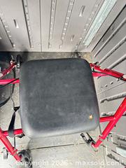 MaxSold Auction: Guardian Red Rollator Rolling Walker with Basket - San Jose (California, USA) SELLER MANAGED Downsizing Online Auction -  Topaz Avenue (STORAGE)