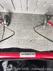 MaxSold Auction: Guardian Red Rollator Rolling Walker with Basket - San Jose (California, USA) SELLER MANAGED Downsizing Online Auction -  Topaz Avenue (STORAGE)