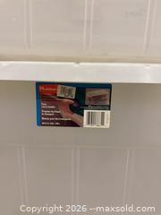 MaxSold Auction: Large Tote Storage Bins - Mississauga (Ontario, Canada) SELLER MANAGED Estate Sale Online Auction - Lakeside Avenue