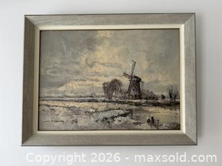 MaxSold Auction: Vintage Oil Painting, Holland - Mississauga (Ontario, Canada) SELLER MANAGED Estate Sale Online Auction - Lakeside Avenue