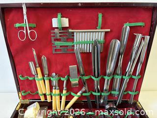 MaxSold Auction: Boxed Asian Food Graver Vegetable + Fruit Culinary Carving Set  - Toronto (Ontario, Canada) PARTNER MANAGED Reseller Online Auction - Railside Road