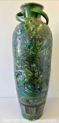 MaxSold Auction: Huge Art Nouveau 3 Feet Tall Devon England Art Pottery Floor Vase Signed CH Brannam Rd 44561 - Toronto (Ontario, Canada) PARTNER MANAGED Reseller Online Auction - Railside Road