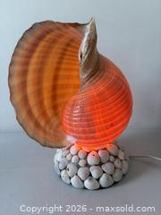 MaxSold Auction: Vintage Atmospheric Sea-Shell Table Accent Lamp Working - Toronto (Ontario, Canada) PARTNER MANAGED Reseller Online Auction - Railside Road