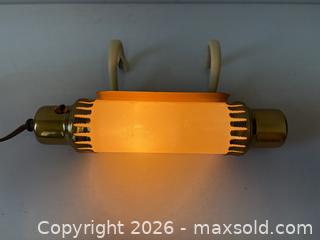MaxSold Auction: Working Art Deco Iridescent Custard Glass Cylindrical Bed Reading Lamp - Toronto (Ontario, Canada) PARTNER MANAGED Reseller Online Auction - Railside Road