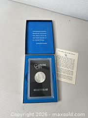 MaxSold Auction: 1882 Carson City Morgan Silver Dollar - San Jose (California, USA) SELLER MANAGED Estate Sale Online Auction -  E Humboldt