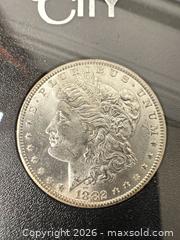 MaxSold Auction: 1882 Carson City Morgan Silver Dollar - San Jose (California, USA) SELLER MANAGED Estate Sale Online Auction -  E Humboldt