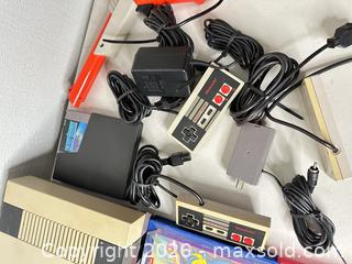 MaxSold Auction: Nintendo NES Console with 3+ Controllers - San Jose (California, USA) SELLER MANAGED Estate Sale Online Auction -  E Humboldt
