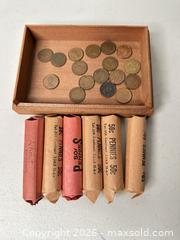 MaxSold Auction: United States 1¢ Pennies in Paper Rolls (~50¢ per Roll) - San Jose (California, USA) SELLER MANAGED Estate Sale Online Auction -  E Humboldt