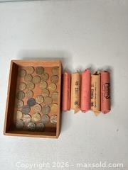 MaxSold Auction: Wheat Penny Coin Rolls — 50¢ per Roll - San Jose (California, USA) SELLER MANAGED Estate Sale Online Auction -  E Humboldt