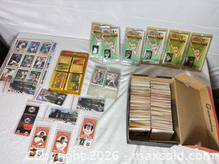 MaxSold Auction: Bulk Baseball Cards, Sealed Packs, Pins & Accessories (Hundreds) - Sunnyvale (California, USA) SELLER MANAGED Reseller Online Auction - Reseda Drive