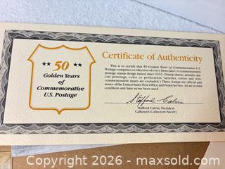MaxSold Auction: Calhoun's Collectors Society Stamp Album Pages (US, 1948–1964) - Sunnyvale (California, USA) SELLER MANAGED Reseller Online Auction - Reseda Drive