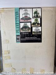 MaxSold Auction: HomeTrends Wind Chime & Interiors & Exteriors 3-Tier Corner Plant Stand - Sunnyvale (California, USA) SELLER MANAGED Reseller Online Auction - Reseda Drive