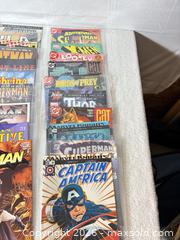 MaxSold Auction: Lot of 50+ Modern Single-Issue Comic Books (1990s–2000s) - Sunnyvale (California, USA) SELLER MANAGED Reseller Online Auction - Reseda Drive