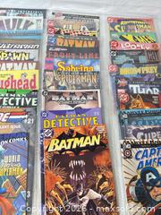 MaxSold Auction: Lot of 50+ Modern Single-Issue Comic Books (1990s–2000s) - Sunnyvale (California, USA) SELLER MANAGED Reseller Online Auction - Reseda Drive