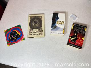 MaxSold Auction: Lot of Star Wars Books & Collectible Ephemera (4+ pieces) - Sunnyvale (California, USA) SELLER MANAGED Reseller Online Auction - Reseda Drive