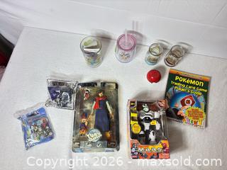 MaxSold Auction: Mixed Collectible Toys: YuYu Hakusho, M.A.R.S., Pokémon & Promo Toys - Sunnyvale (California, USA) SELLER MANAGED Reseller Online Auction - Reseda Drive