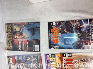 MaxSold Auction: Mixed Star Wars & Star Trek Magazines and Comics — 7+ - Sunnyvale (California, USA) SELLER MANAGED Reseller Online Auction - Reseda Drive