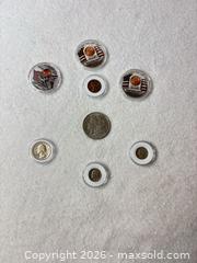 MaxSold Auction: Mixed US Coin Lot with Morgan Dollar and Vintage Dimes - Sunnyvale (California, USA) SELLER MANAGED Reseller Online Auction - Reseda Drive