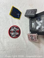 MaxSold Auction: Star Wars Collectible Lot: Stormtrooper Bobblehead, Cards, Patches - Sunnyvale (California, USA) SELLER MANAGED Reseller Online Auction - Reseda Drive