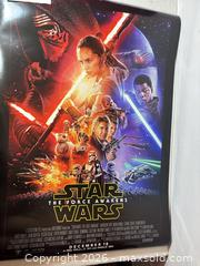 MaxSold Auction: Star Wars Posters and Multicolor RGB Lightsaber Prop - Sunnyvale (California, USA) SELLER MANAGED Reseller Online Auction - Reseda Drive